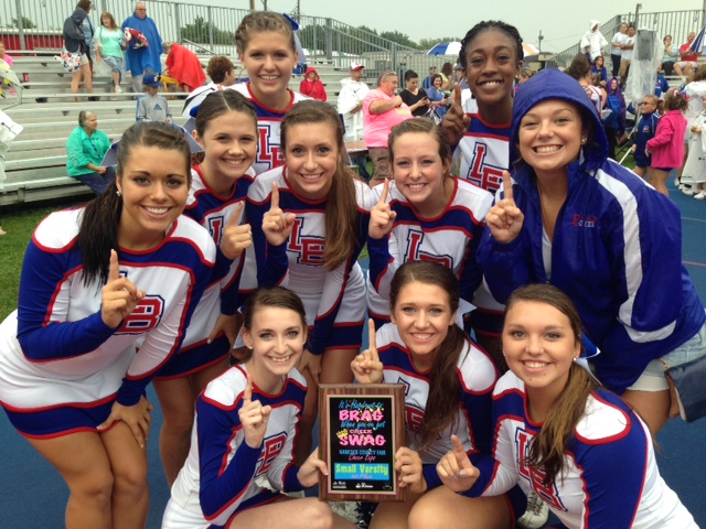 LBHS Cheerleading Competition Team Earns First Place