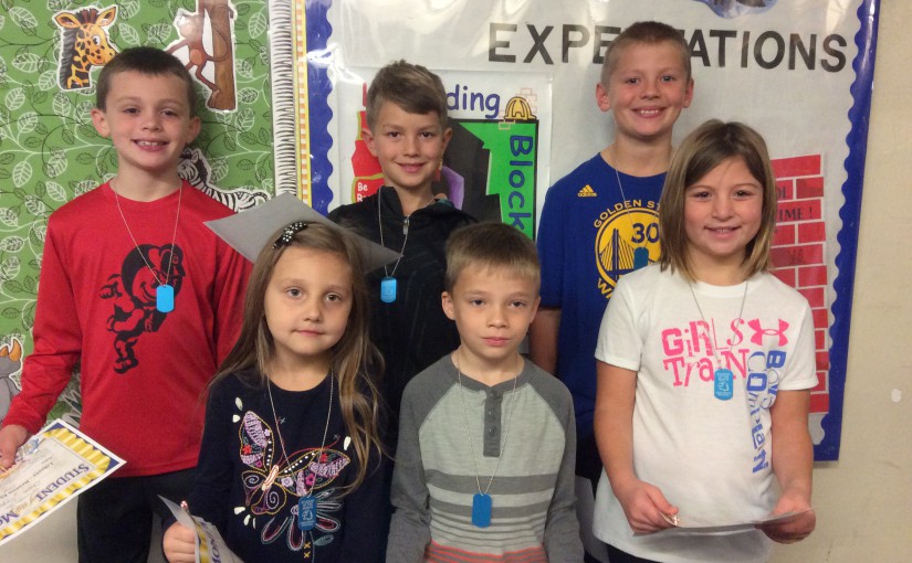 Elementary Students of the Month – November