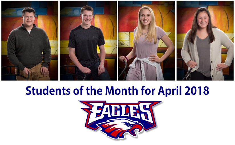 LBHS Students of the Month for April