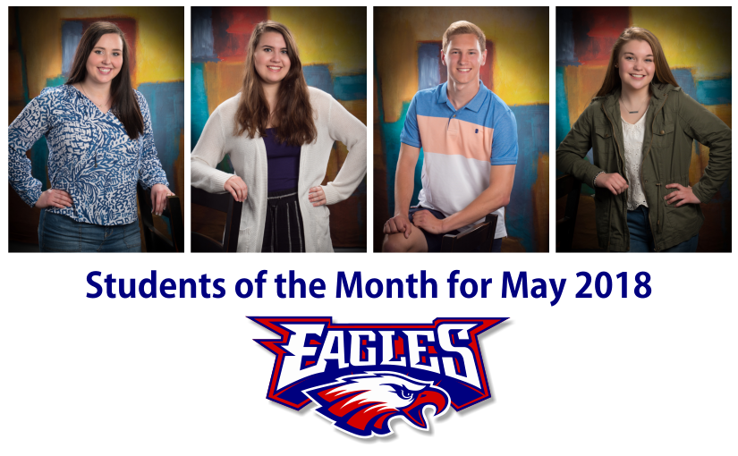 LBHS Students of the Month for May 2018