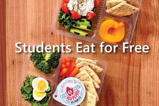 Student eat for free