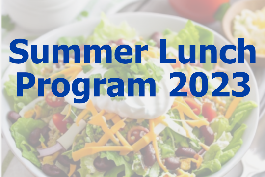 Summer Lunch Program 2023