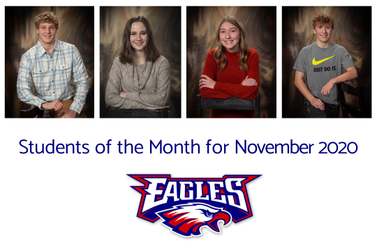 LBHS Students of the Month