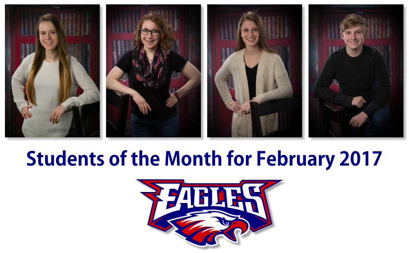 LBHS Students of the Month for February