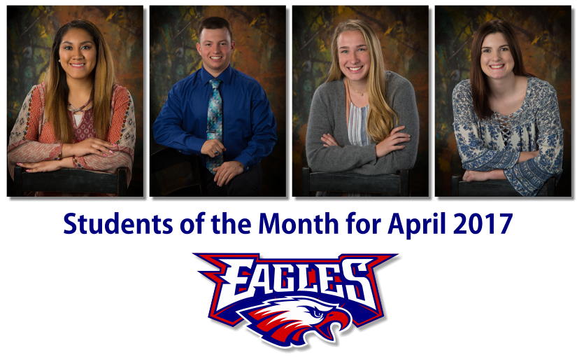 LBHS Students of the Month for April