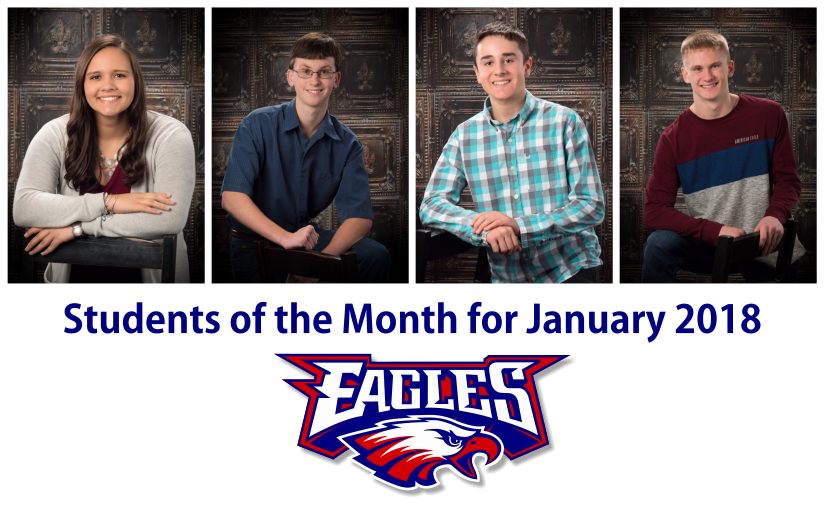 LBHS Students of the Month for January