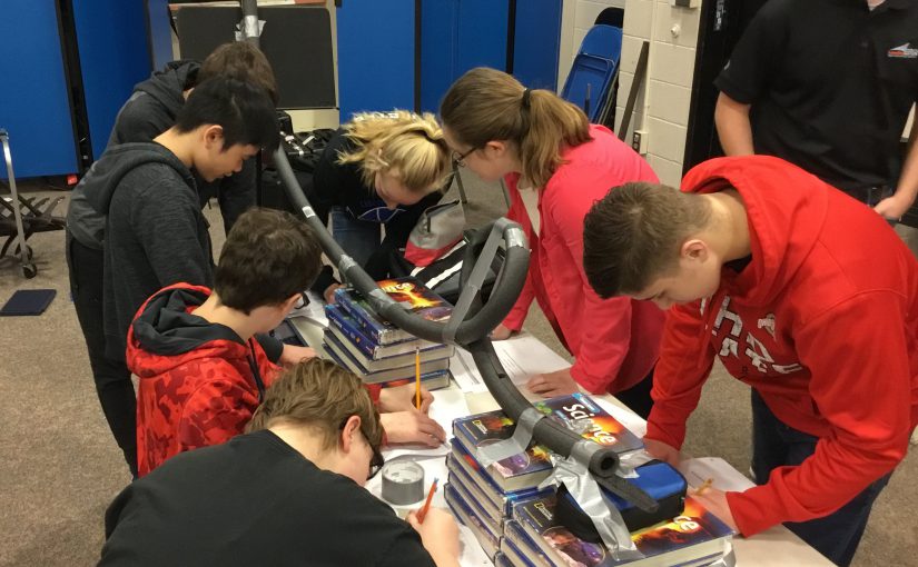 8th Graders Work with Marathon Petroleum Engineers